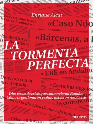cover image of La tormenta perfecta